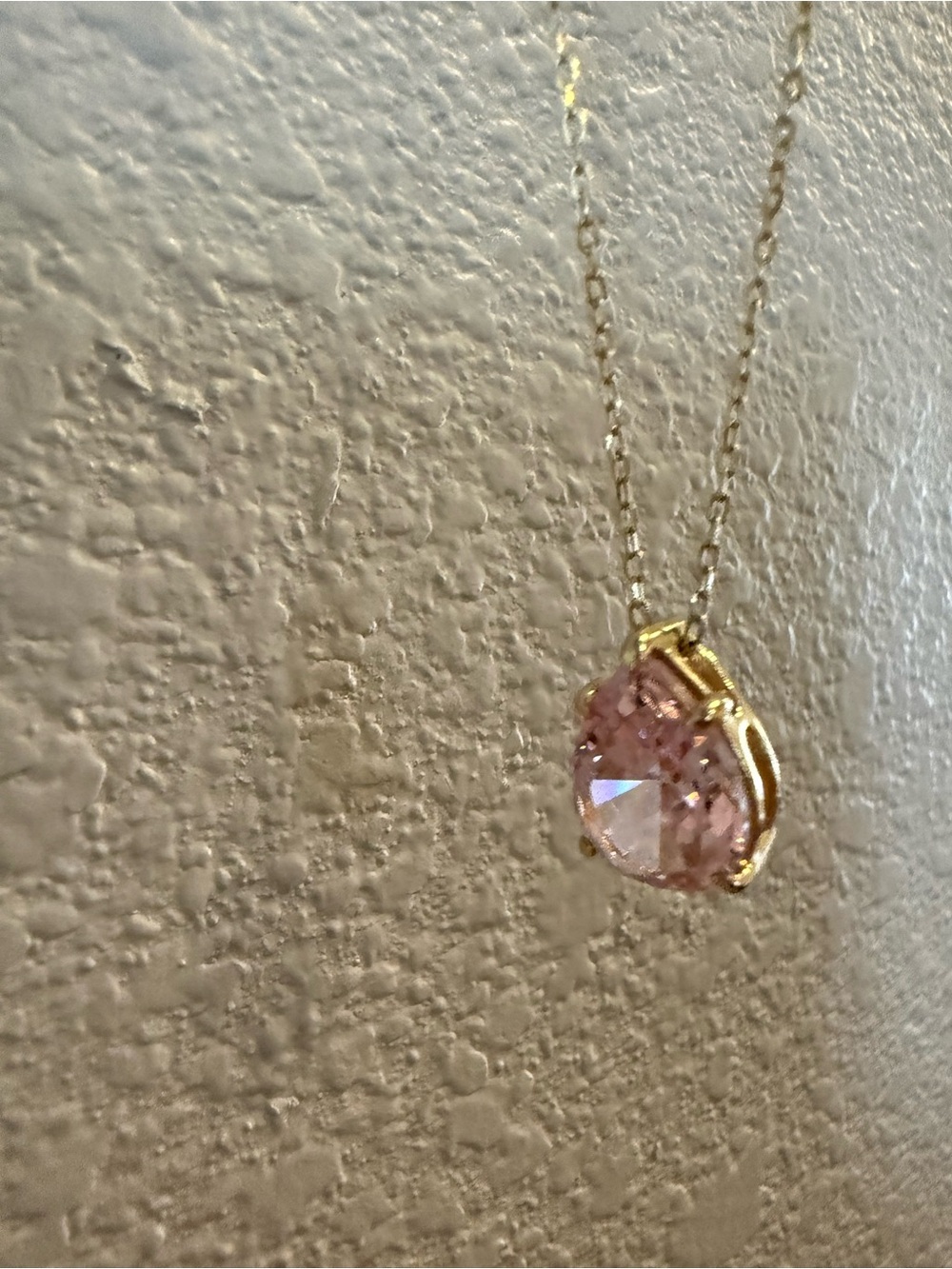 melinda maria Grand Countess pink Gemstone Necklace - Picture 3 of 9